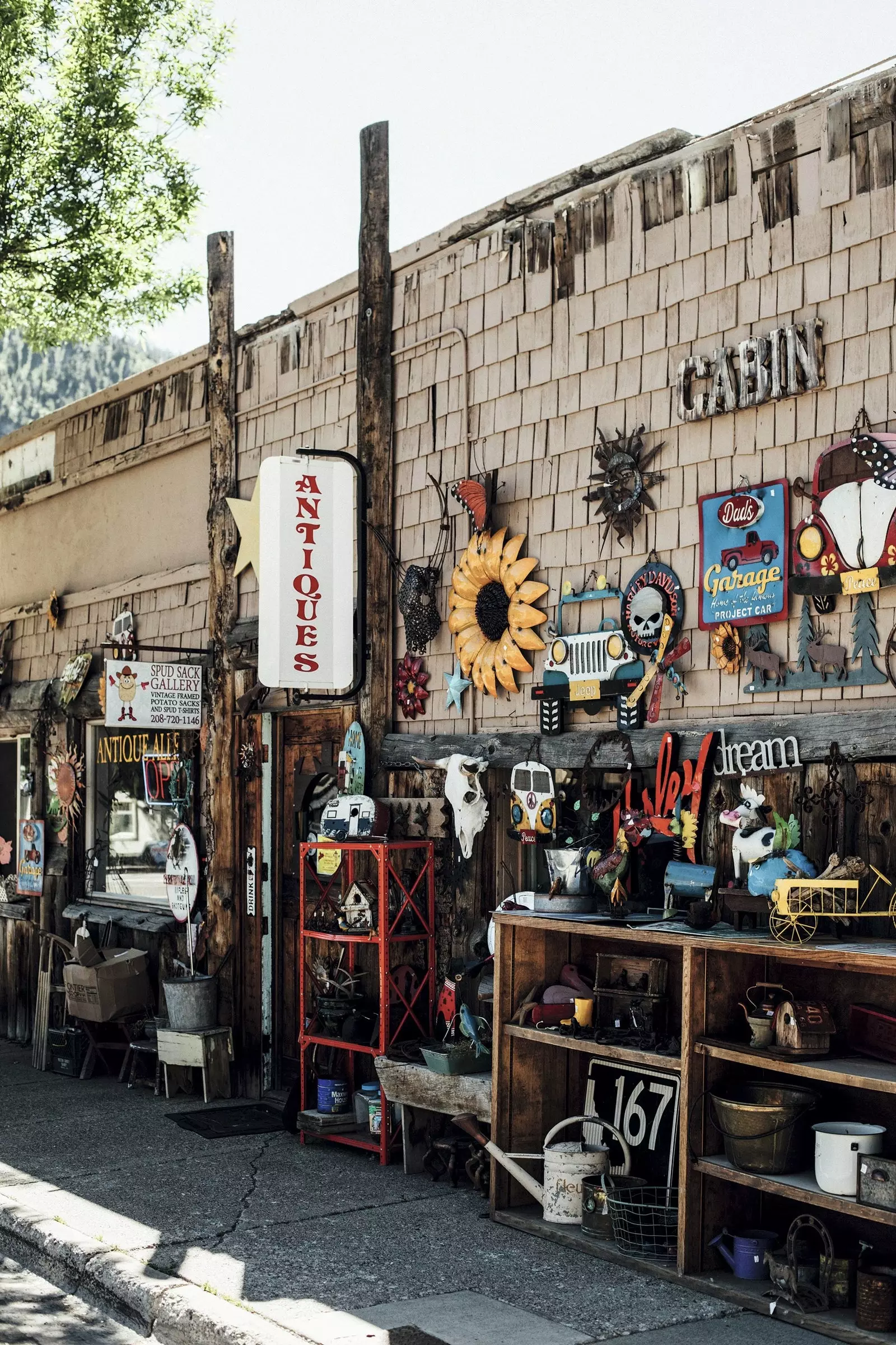 Antique Alley in Ketchum