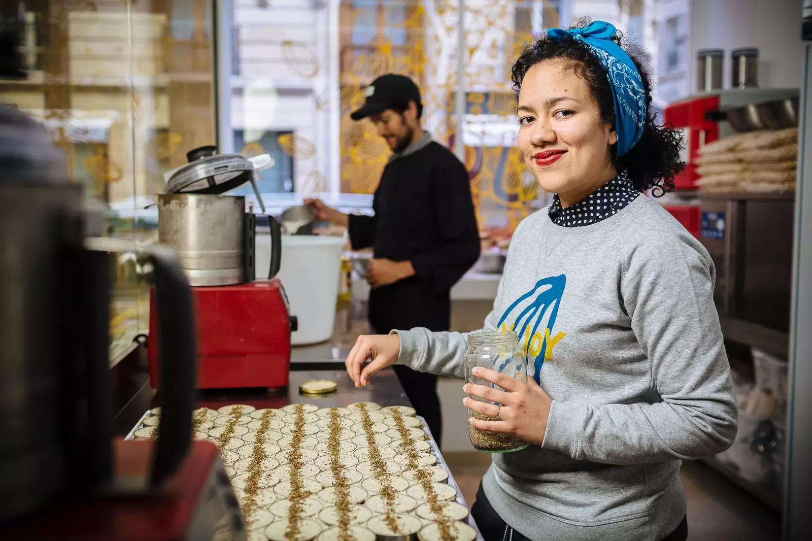 Préparer des friandises végétaliennes chez Jay Joy