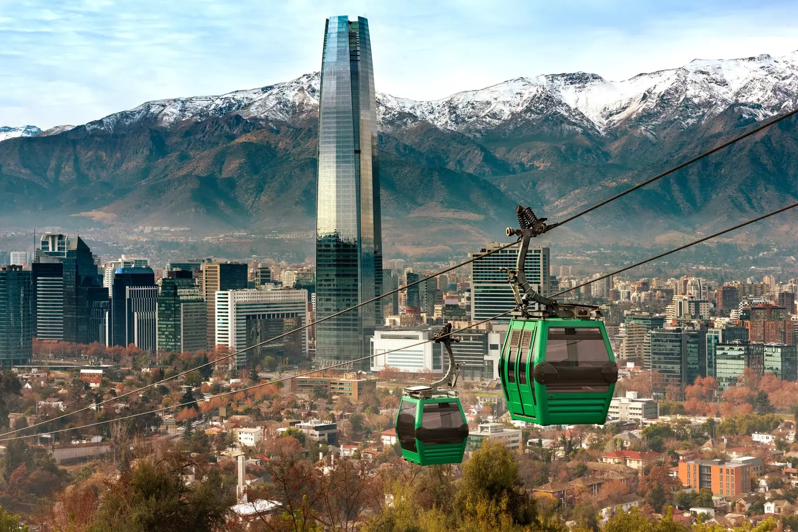 Santiago'yu teleferikten takdir etmelisin