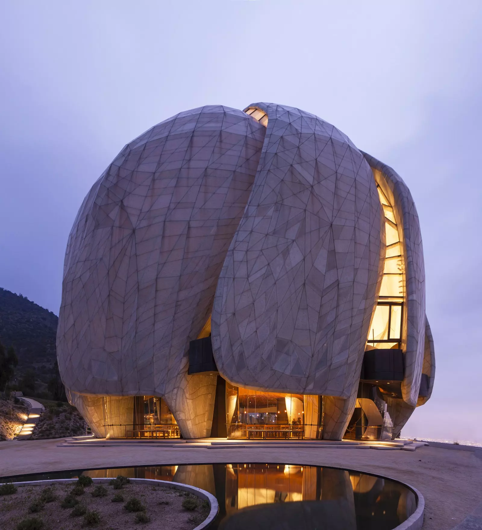 The Bahi Temple on the outskirts of Santiago