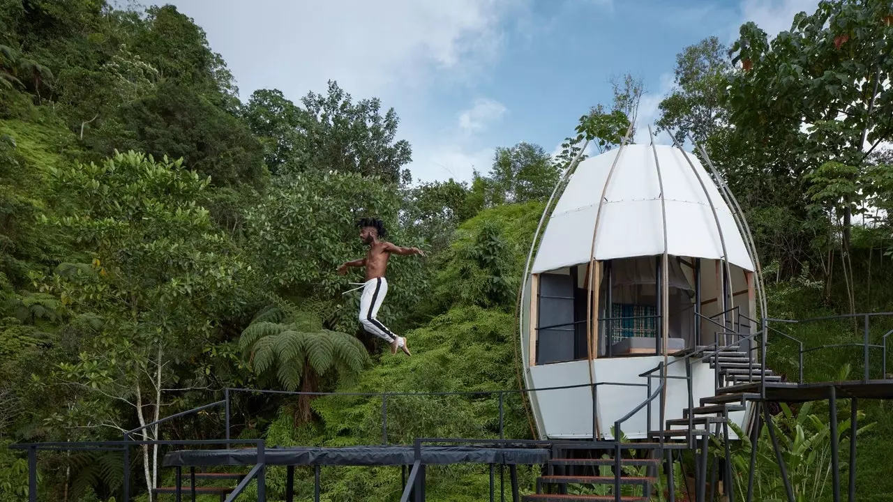 The perfect cabins to play, relax and connect with the jungle