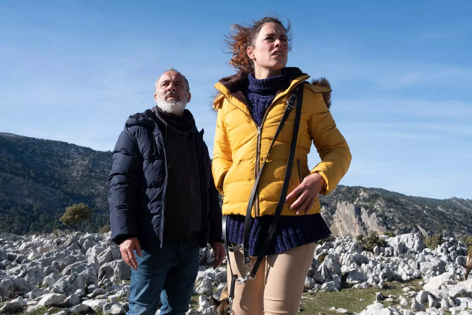 Javier dan Adela di Sierra.