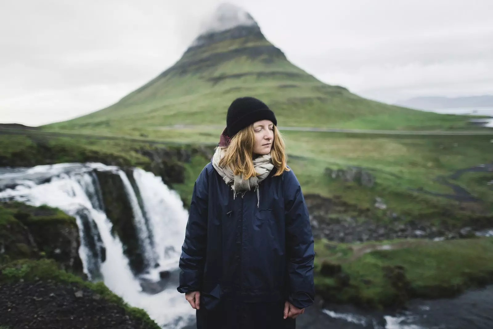 Kirkjufellsfoss is é an rud is tábhachtaí anseo an t-iomlán