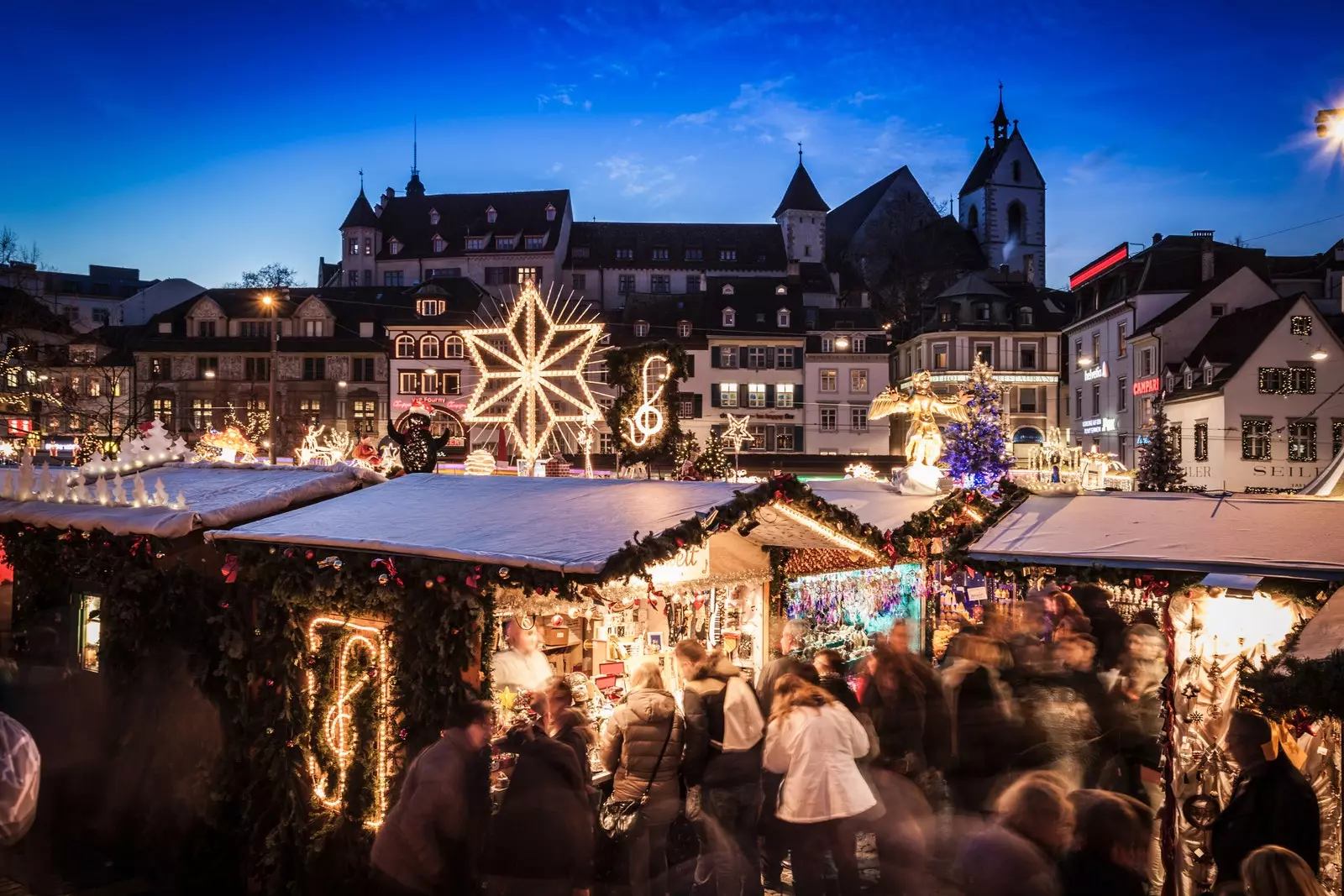 Pasar Krismas di Basel Switzerland