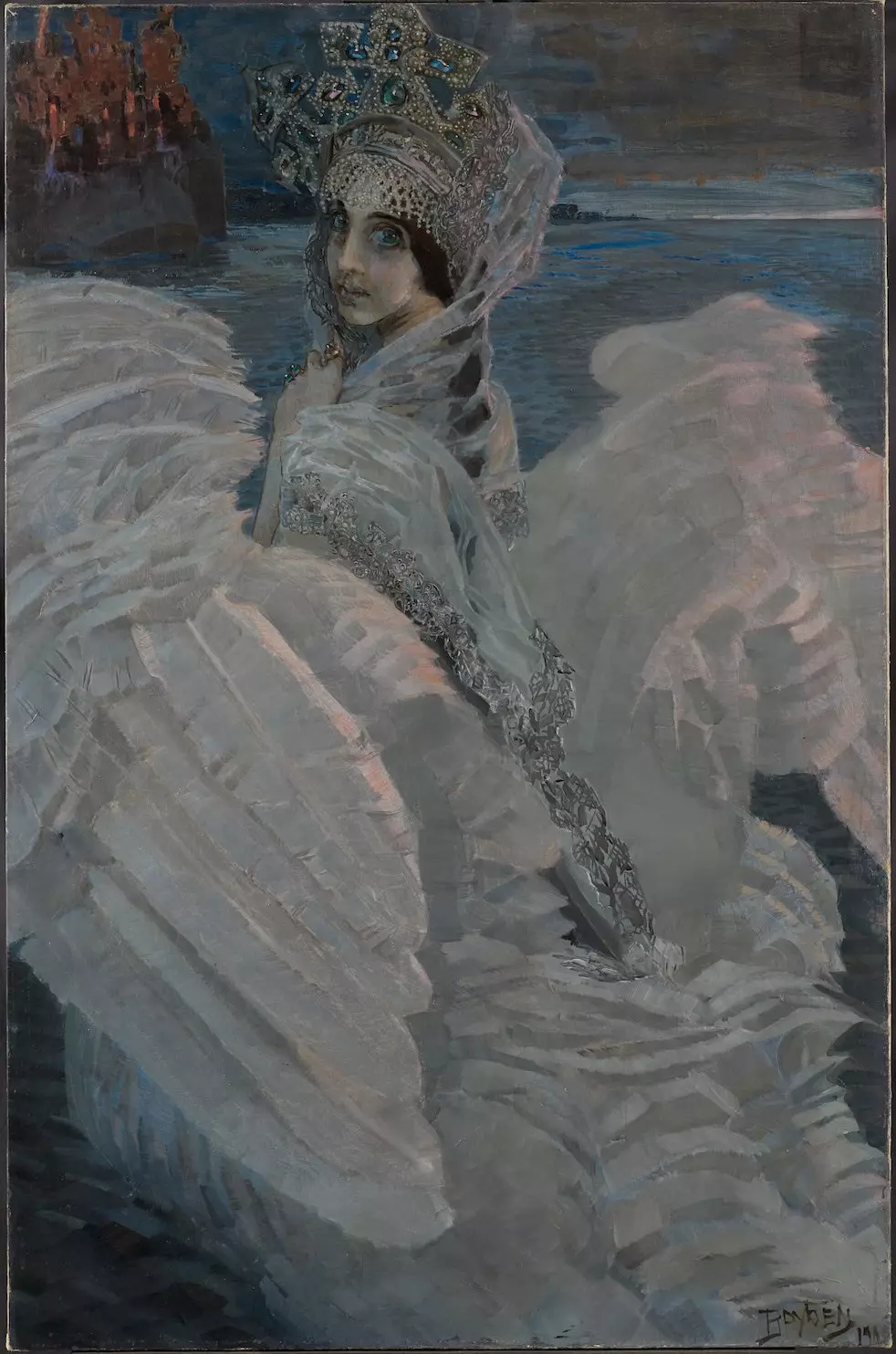 Mikhail Vrúbel ၏ 'The Swan Princess'