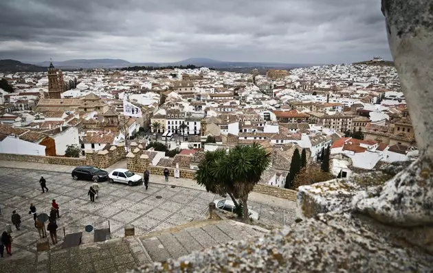 Antequera depuis l'Arc des Géants