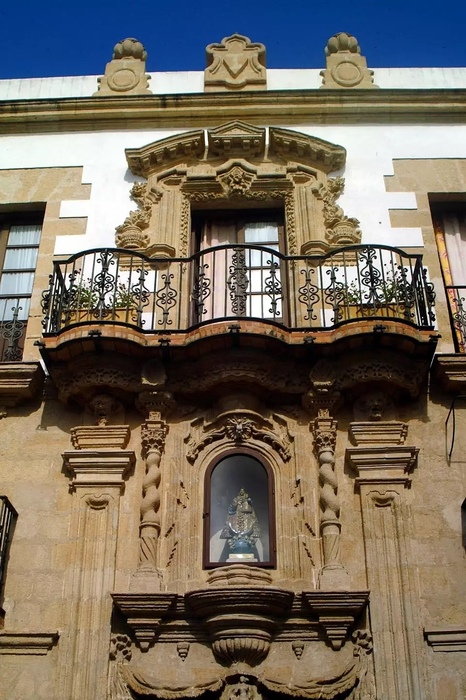 Huis van de leeuwen in Puerto de Santa María.