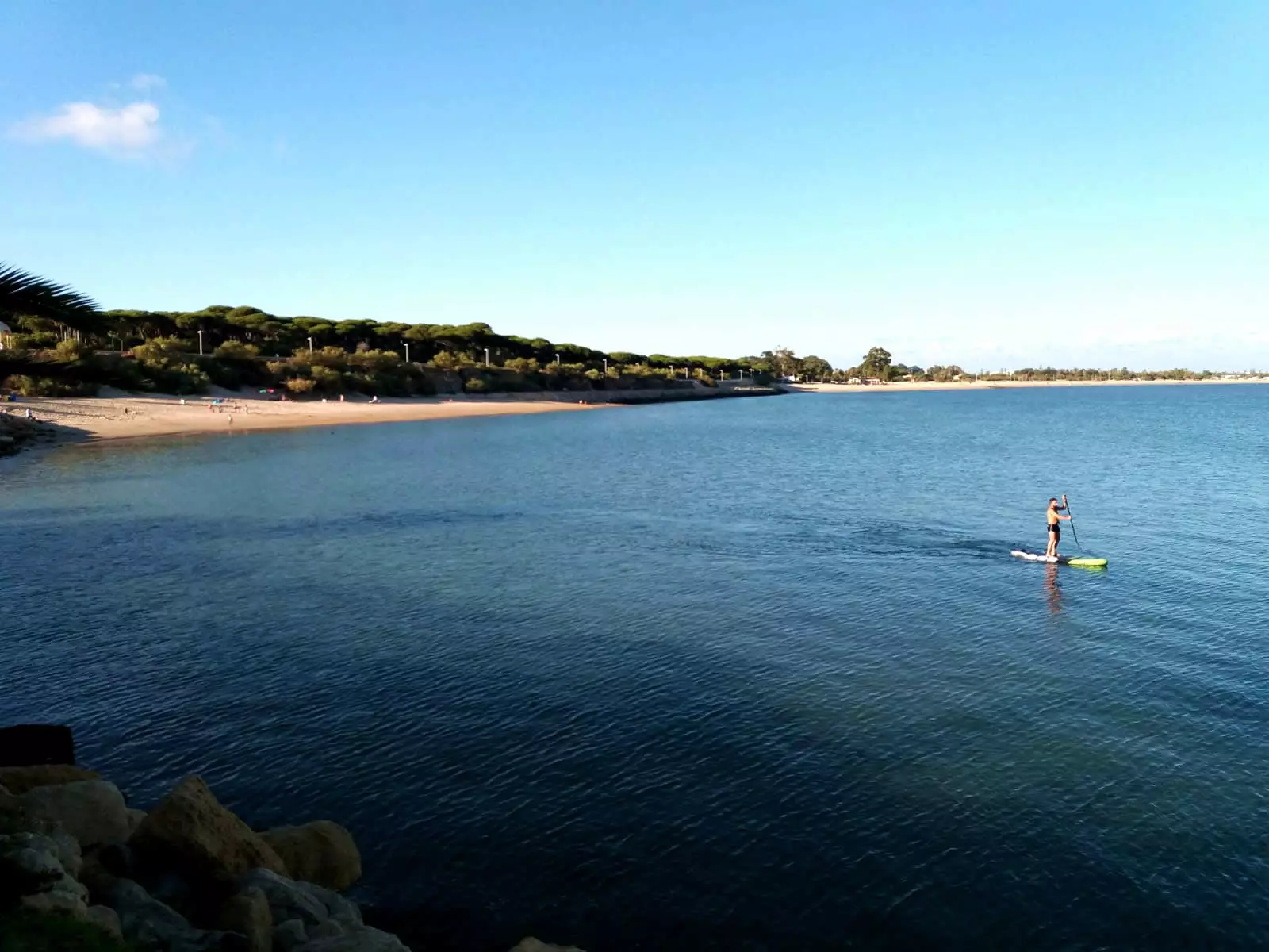 La Calita-stranden i Puerto de Santa María.