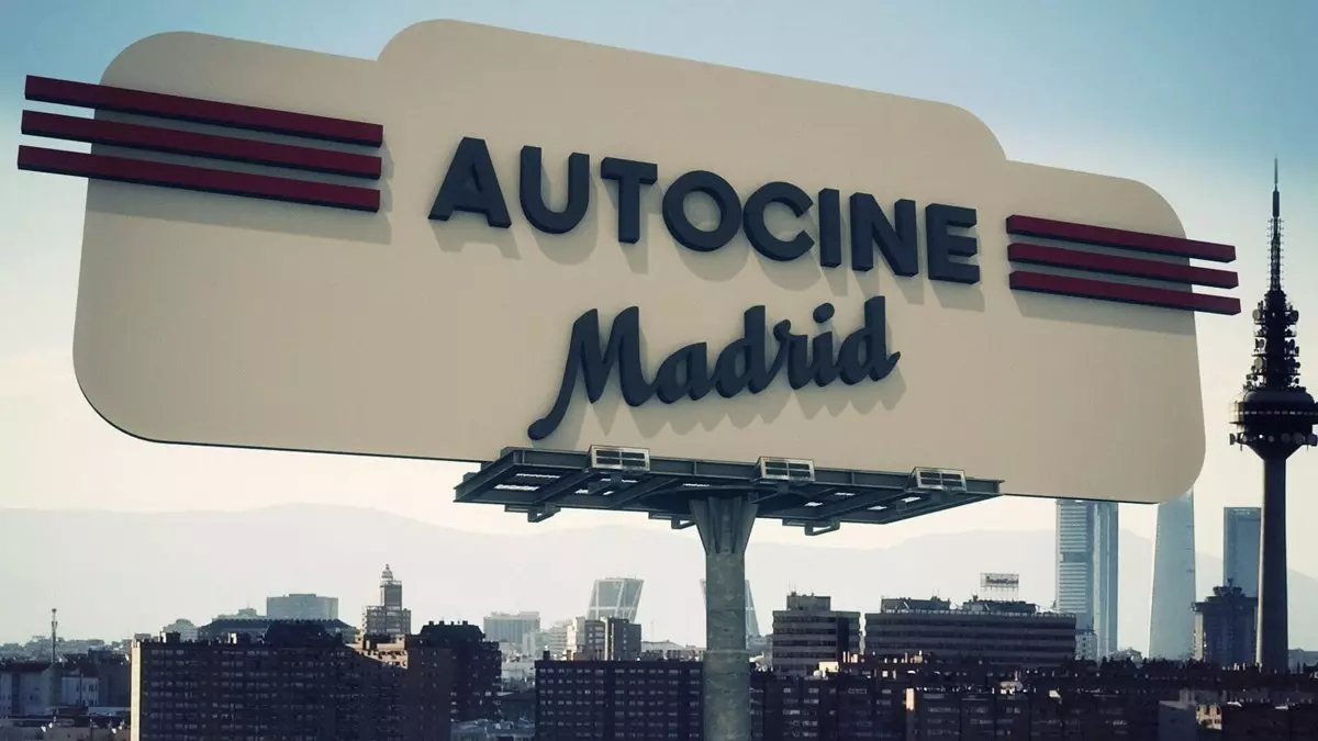 Madrid saa ensimmäisen drive-in -teatterinsa ensi-iltansa 24. helmikuuta