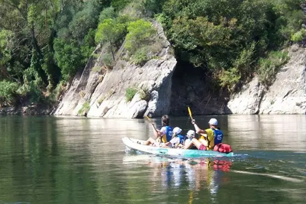 Canoeing in the Ebro Delta