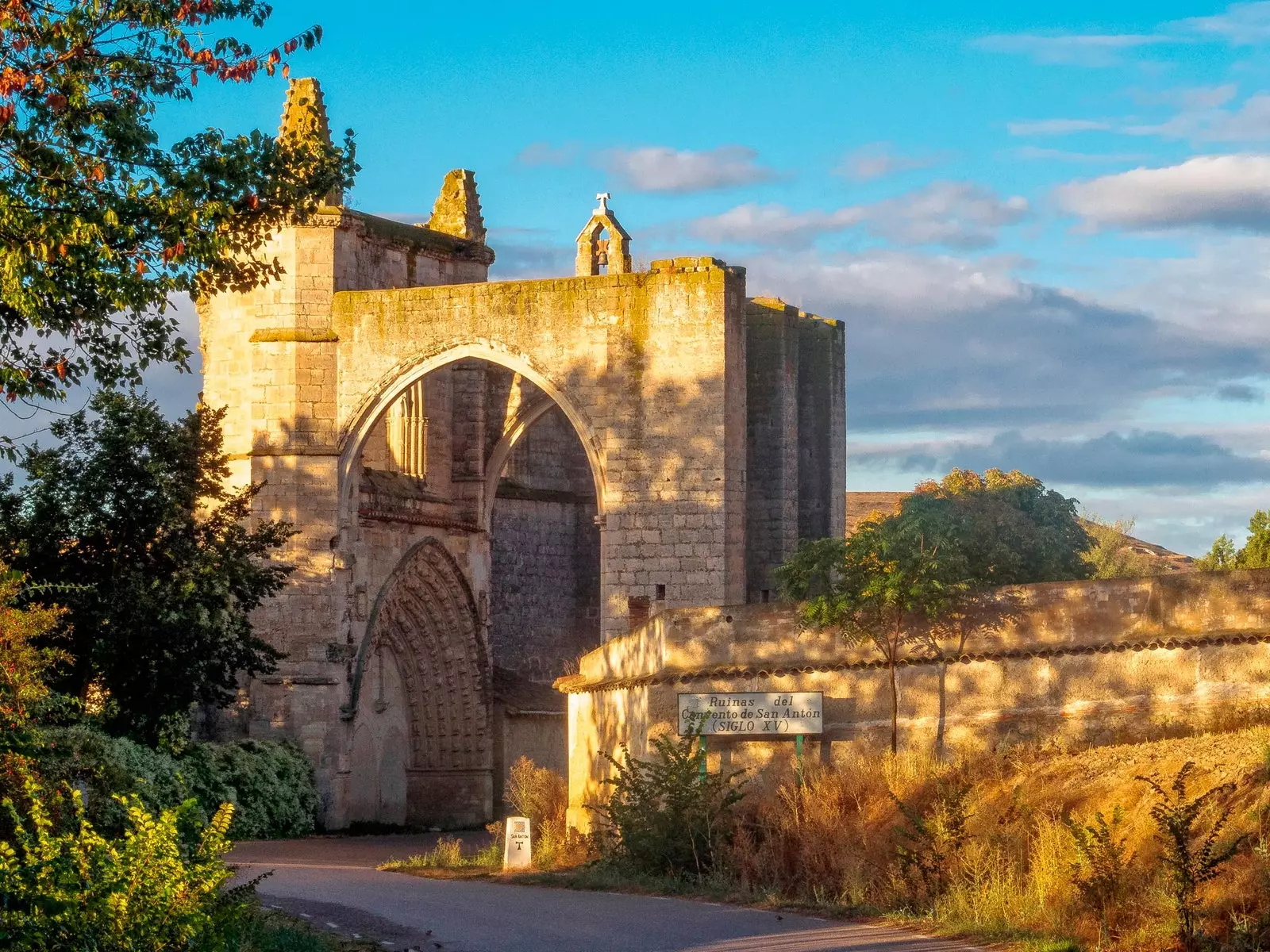 Les ruines du Monastère de San Antón