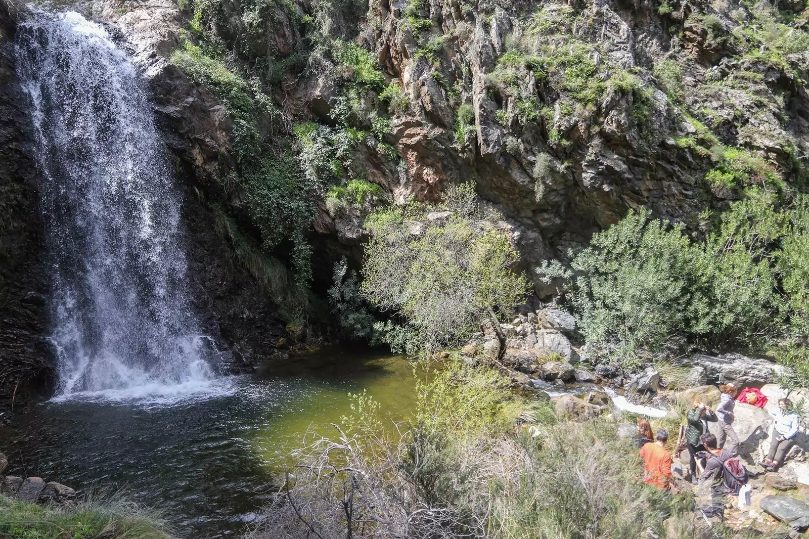 Flóttastaður í gegnum þorpin Sierra de las Nieves