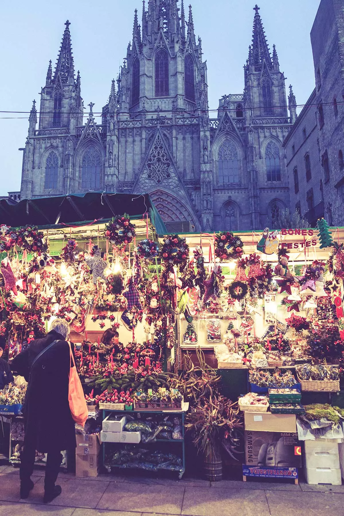 Fair of Santa Llúcia Barcelona