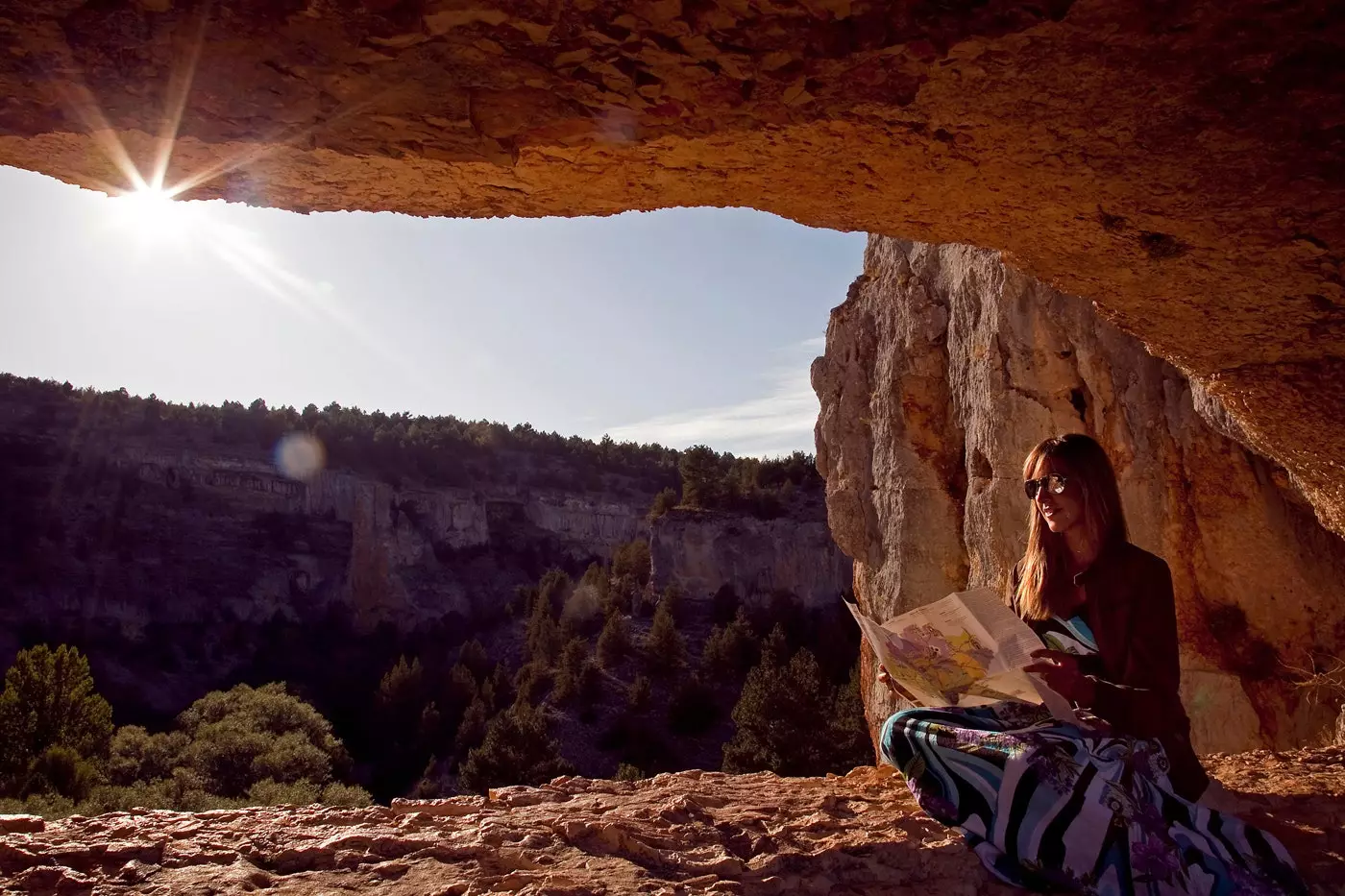 Dans le canyon de la rivière Lobos