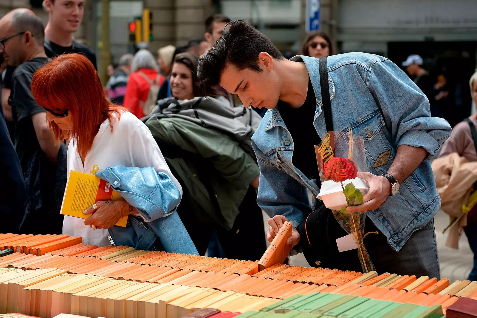 Sant Jordi ružičaste knjige i ljubav