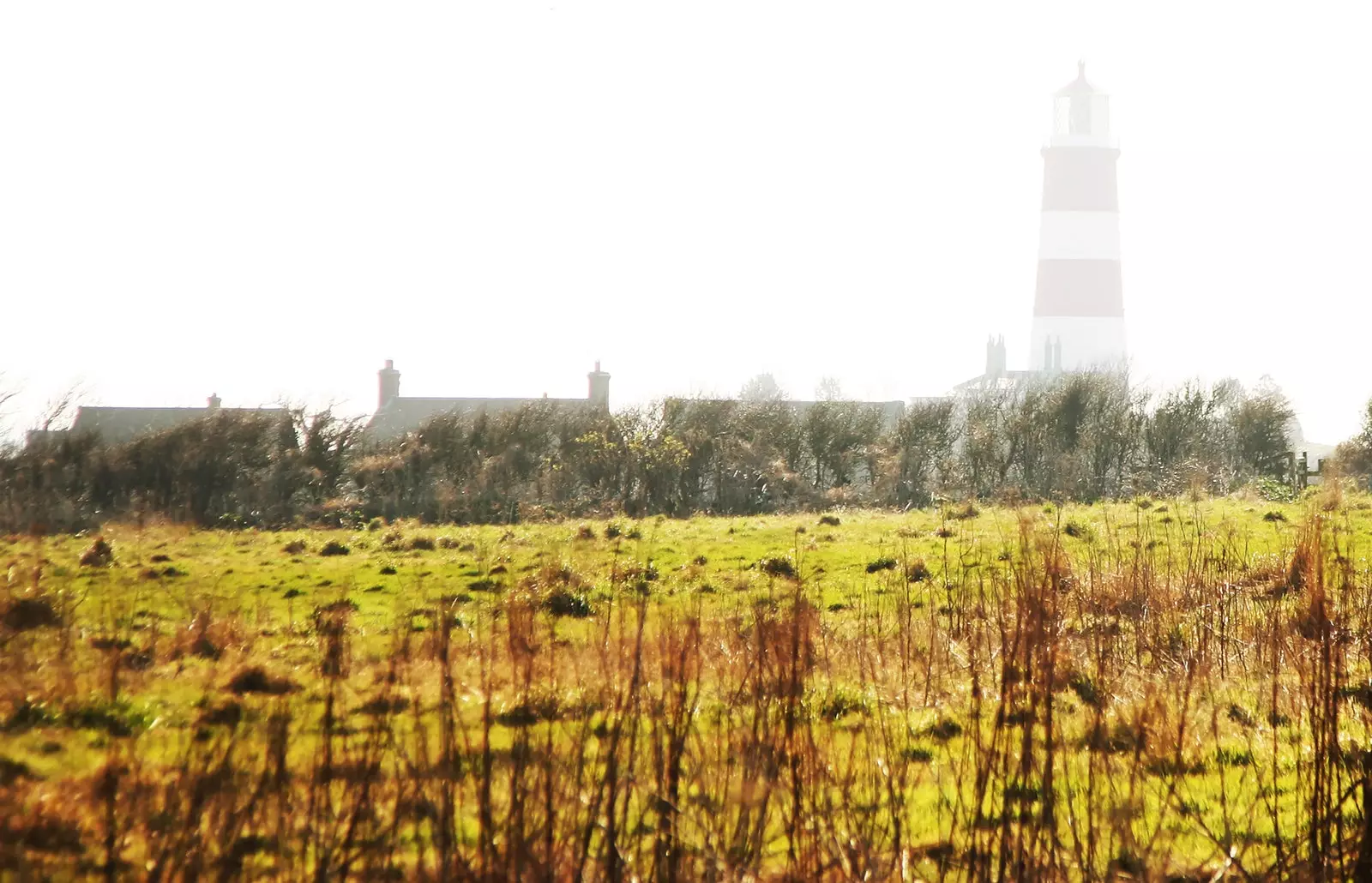 Happisburgh Norfolk Deniz Feneri.