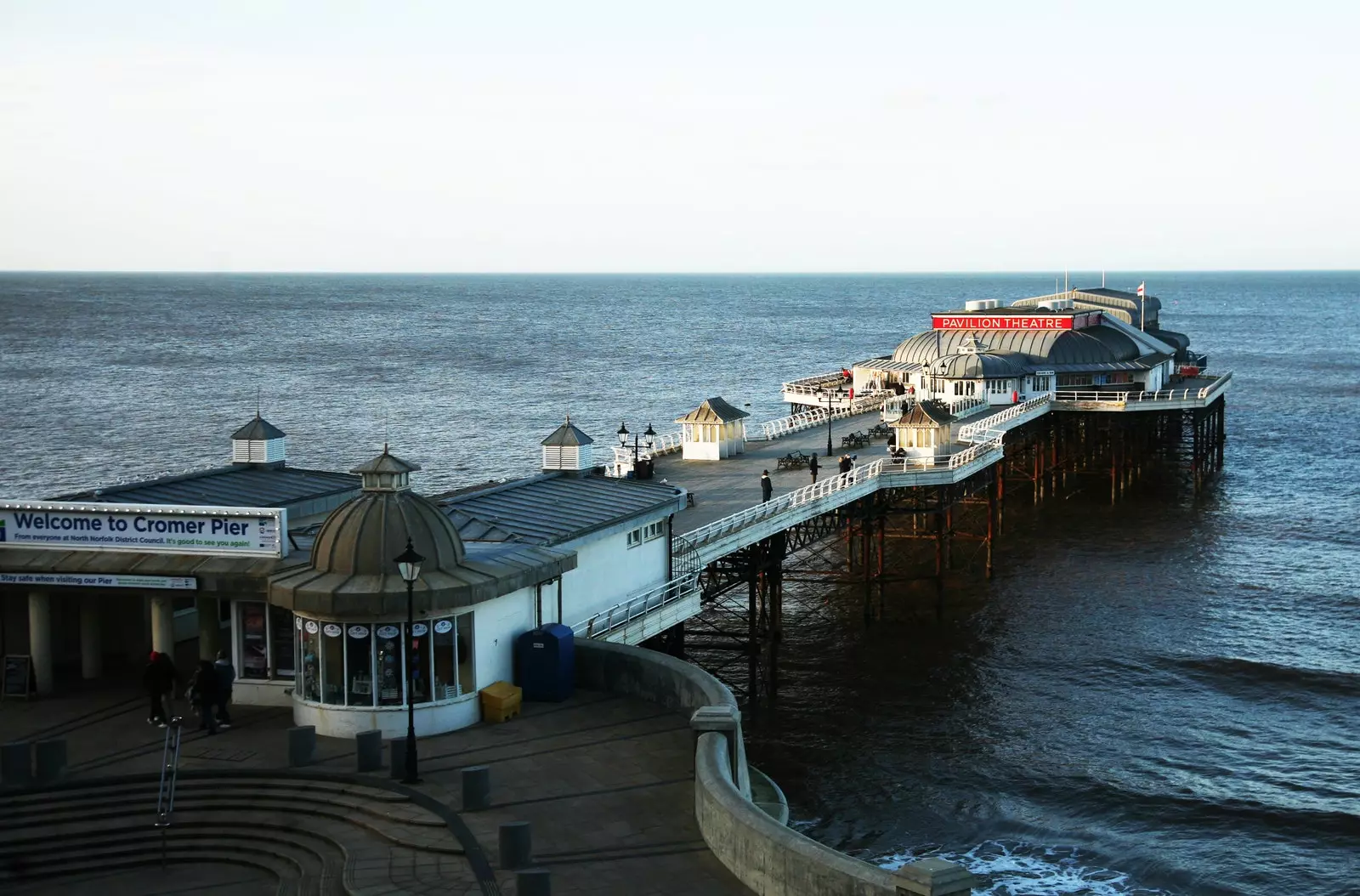 Cromer İskelesi Norfolk.