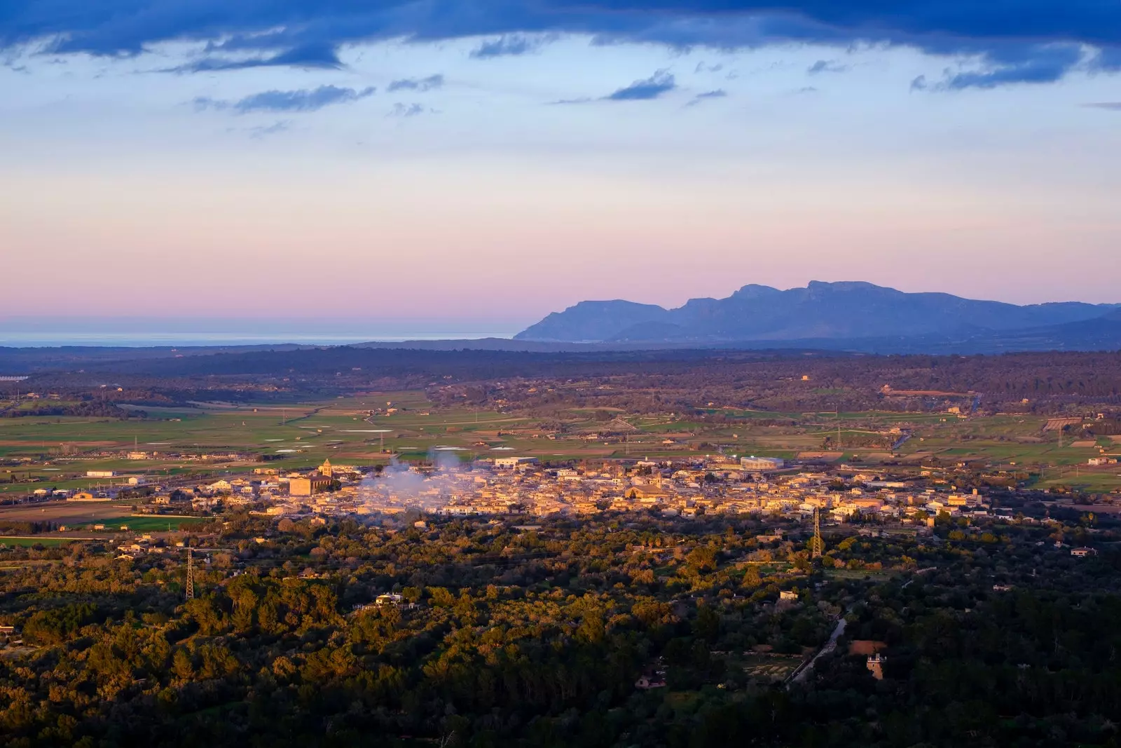 Petra în interiorul insulei Mallorca.