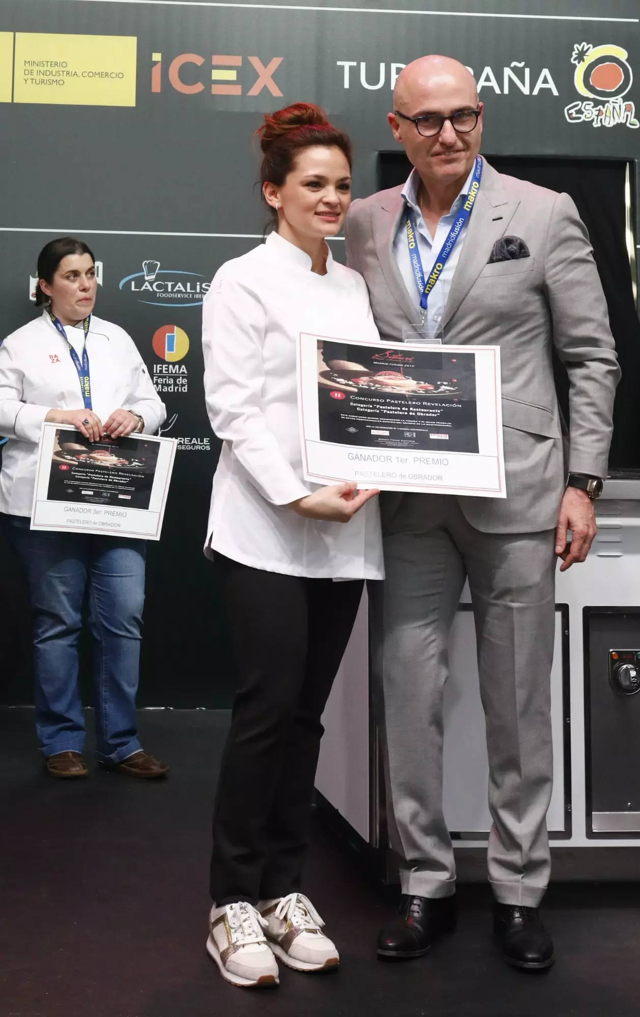 Ana Jarquín di La Pastisseria de Barcelona, vincitrice nella categoria Obrador Pastry Chef.