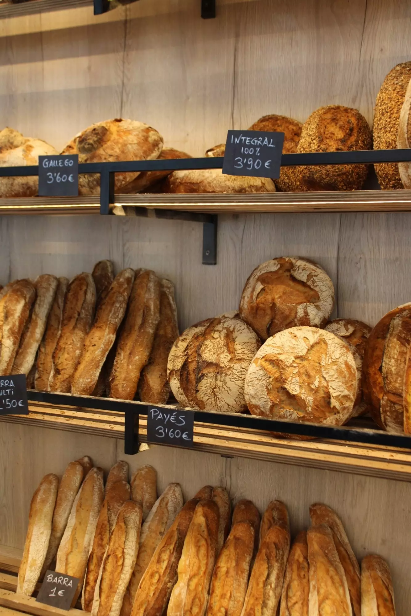 Varietà di pane PanDome Madrid