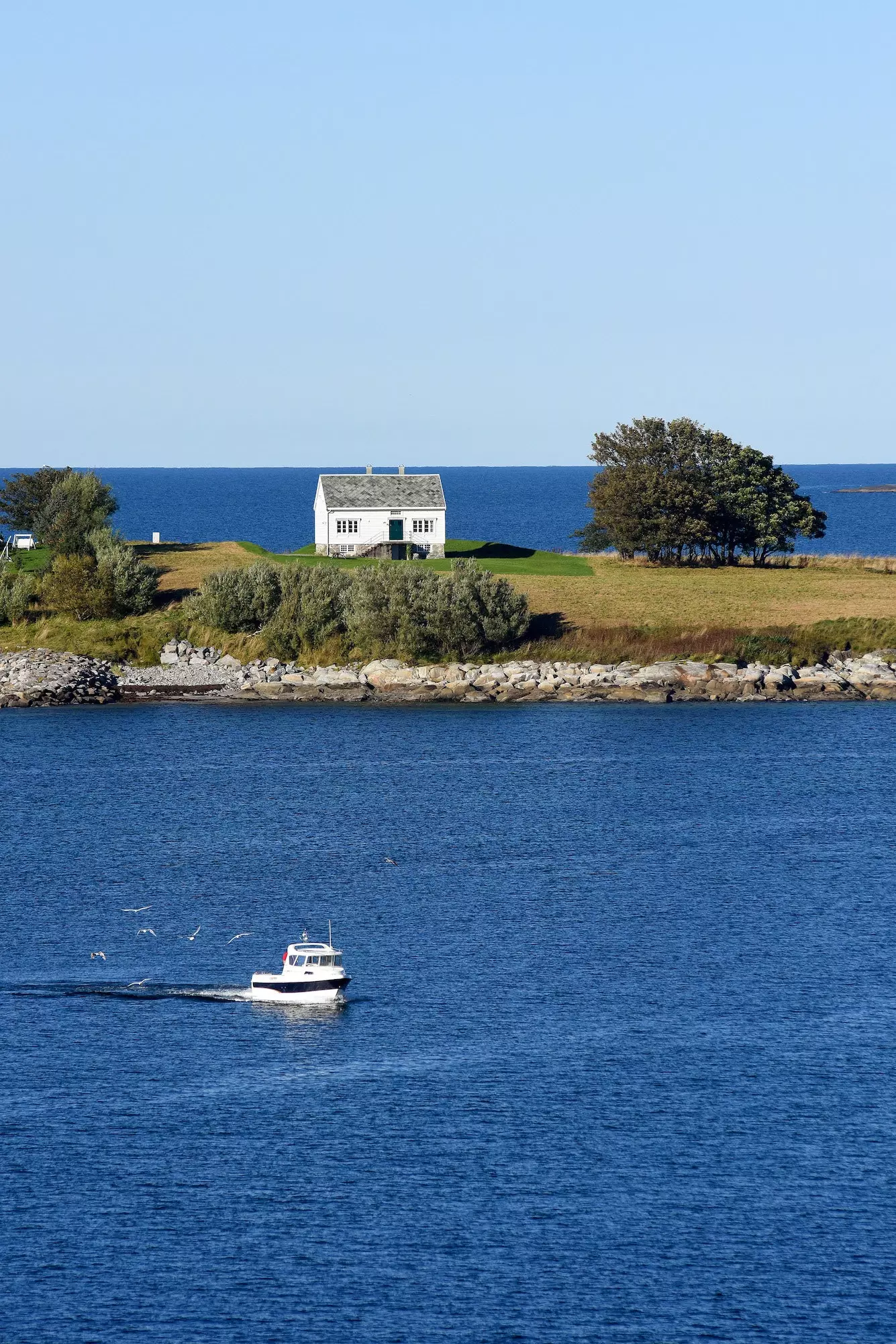 Cábáin an Úinéara Giske Sunnmøre an Iorua