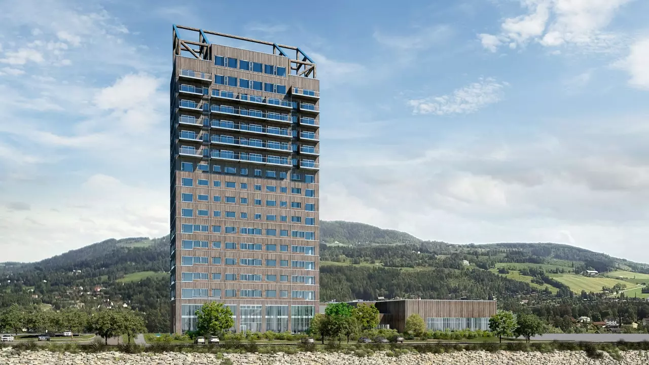 Norway builds Europe's tallest wooden skyscraper