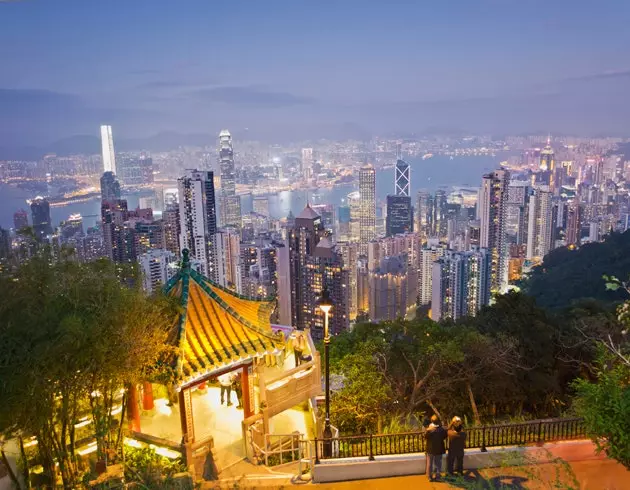 Hong Kong från Victoria Peak