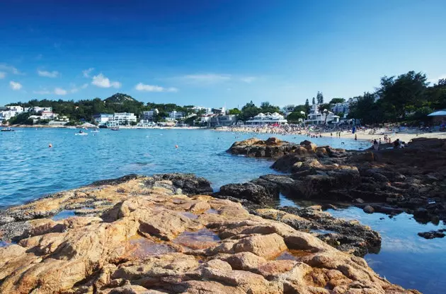 Plage principale de Stanley