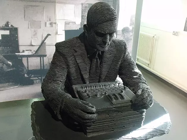 Alan Turing in Bletchley Park