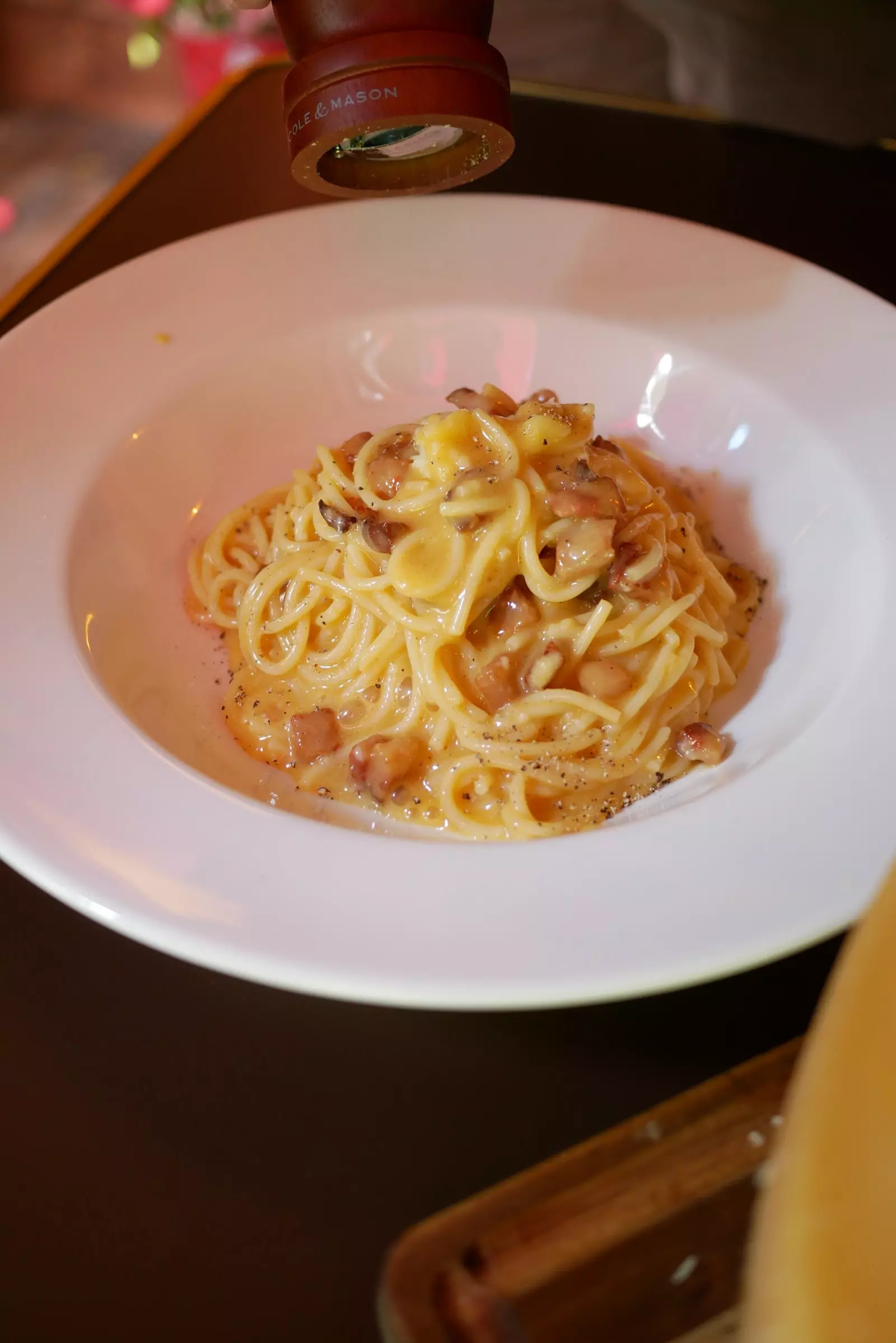 carbonara.