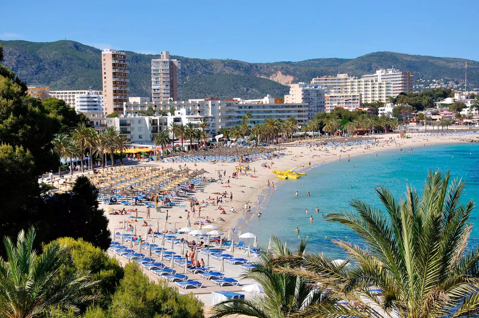 Magaluf strand Mallorca