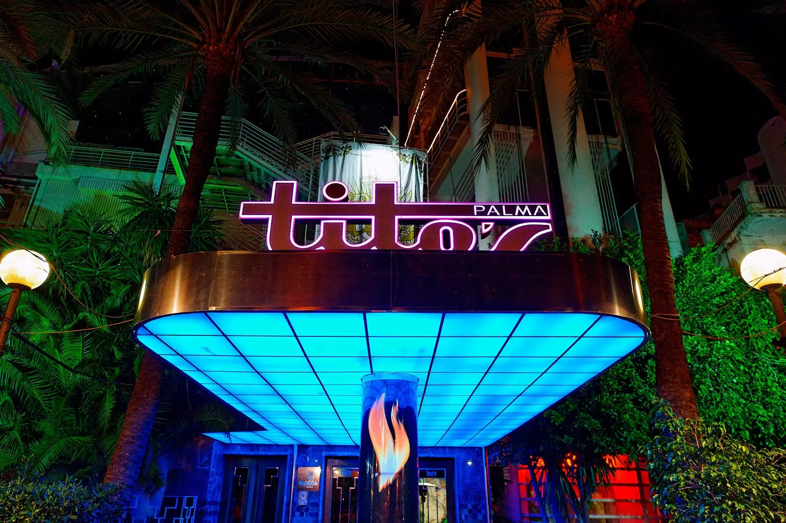 Tito's nightclub in Majorca