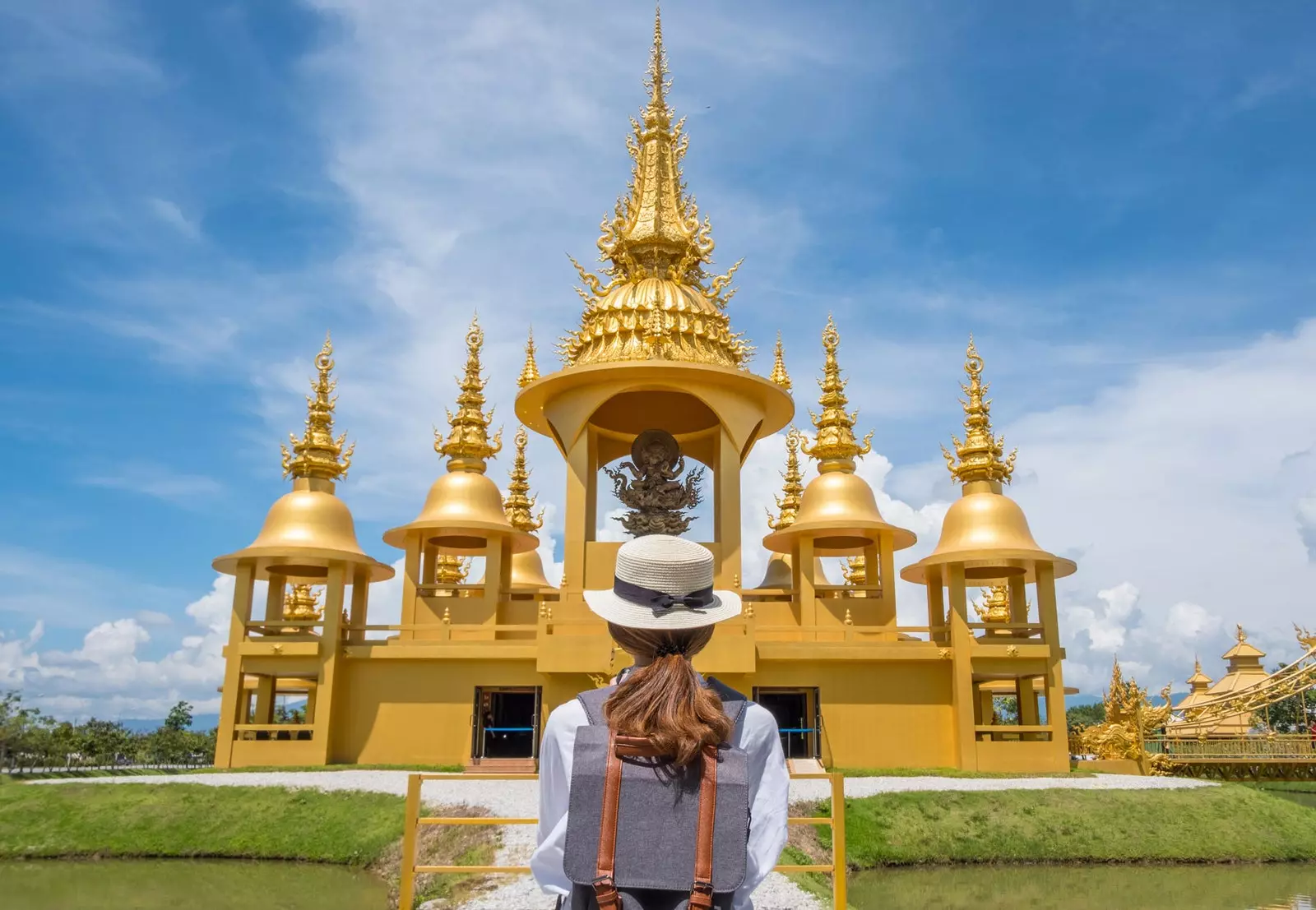 Ganesha templom a Wat Rong Khun Chiang Rai-ban