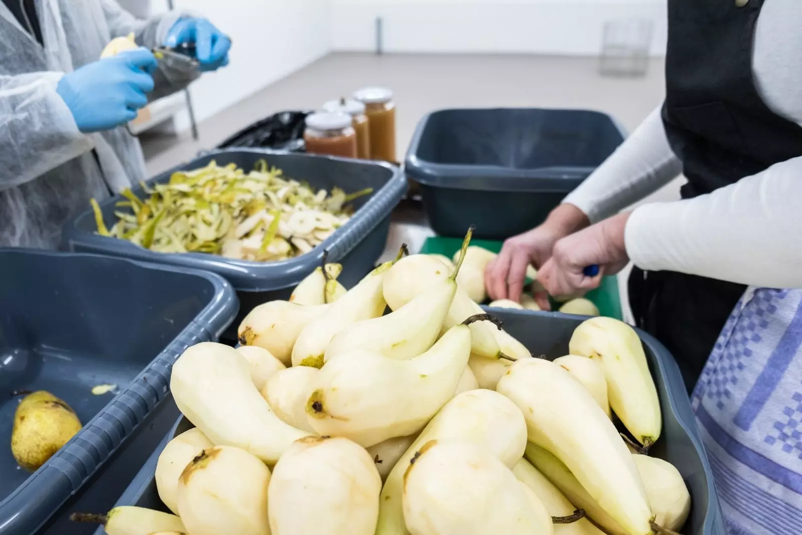 Espigoladors face și conserve de legume precum dulcețurile