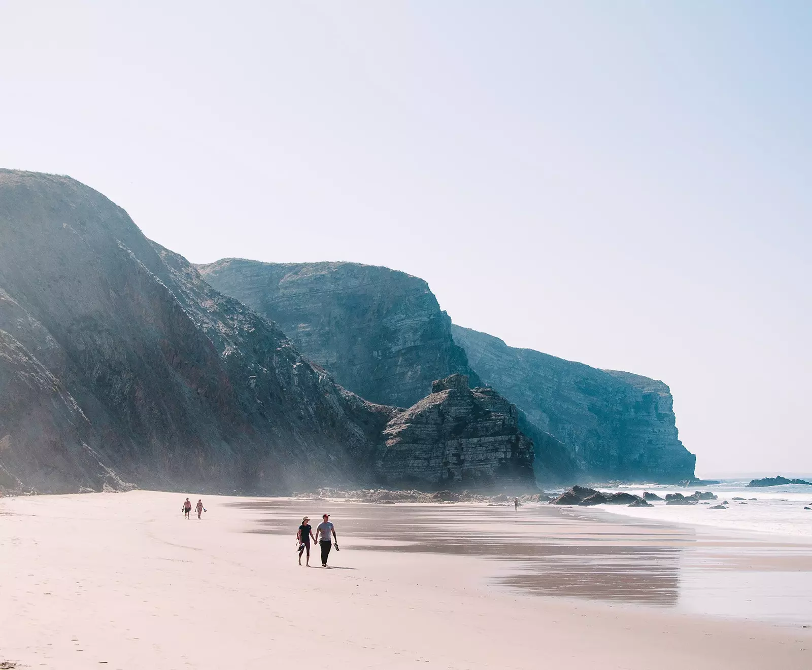 Plaża w Aljezur Portugalia