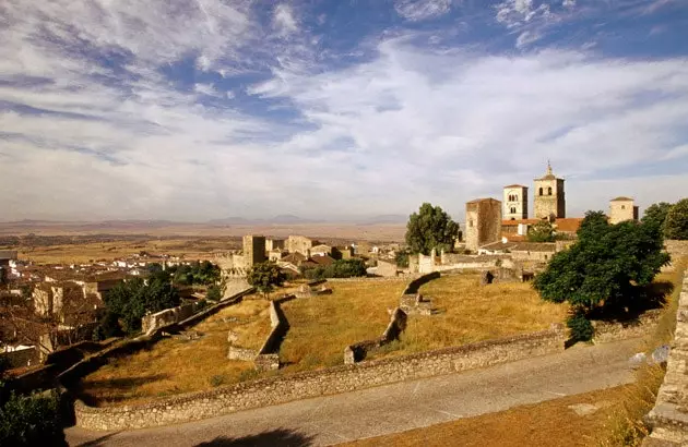 Vues du château de Trujillo