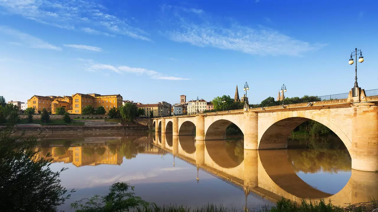 Ein Logroño, um nicht dick zu werden