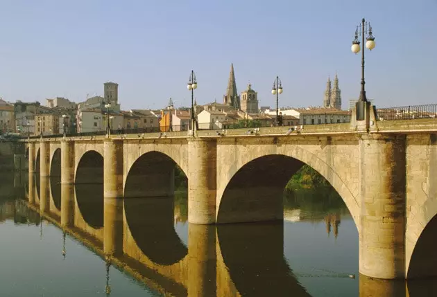 Logroño, Pont Neuf'ta olduğu gibi