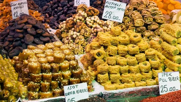 Sarapan pagi di Istanbul