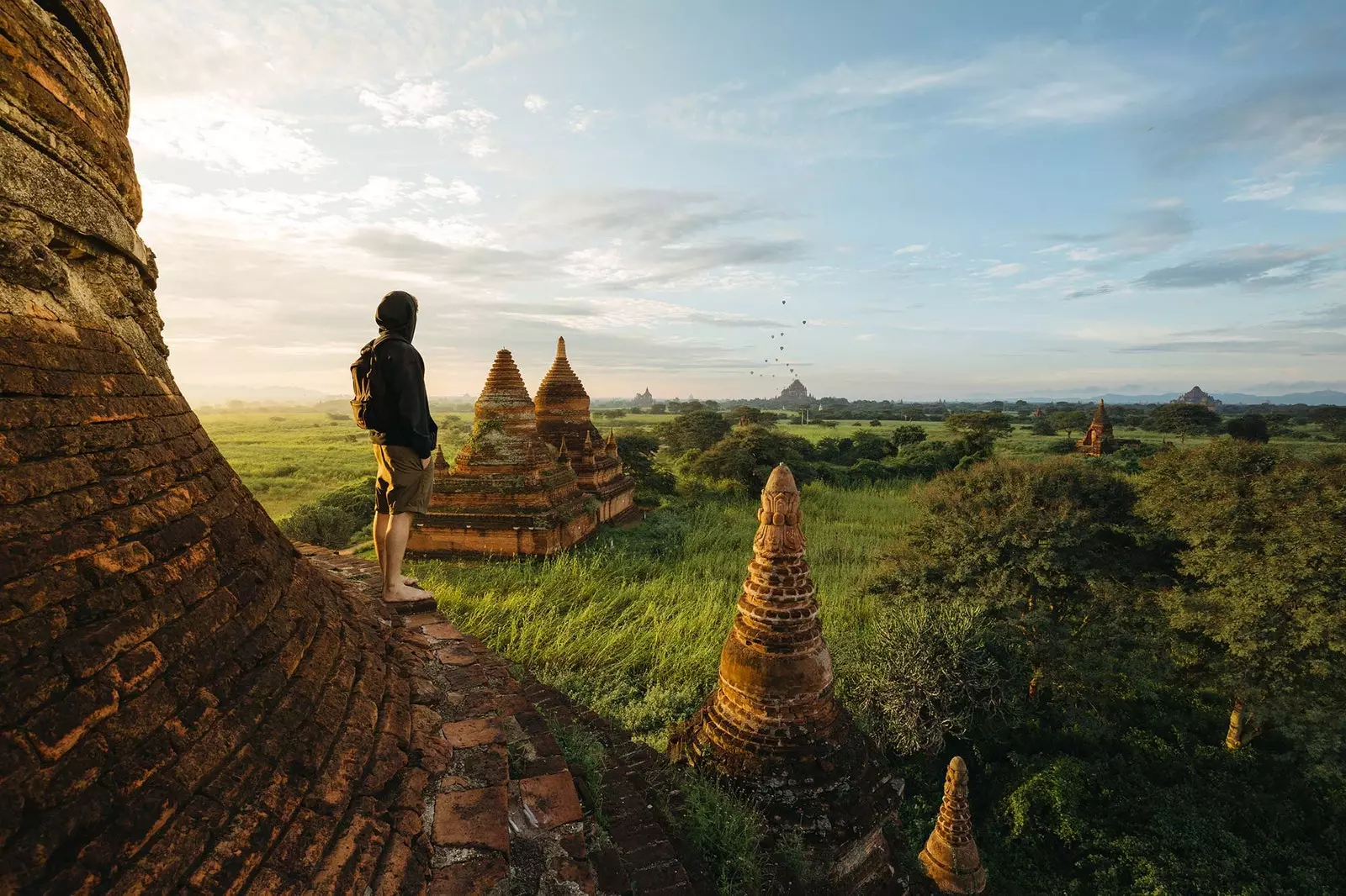 Pagodes a Bagan Myanmar