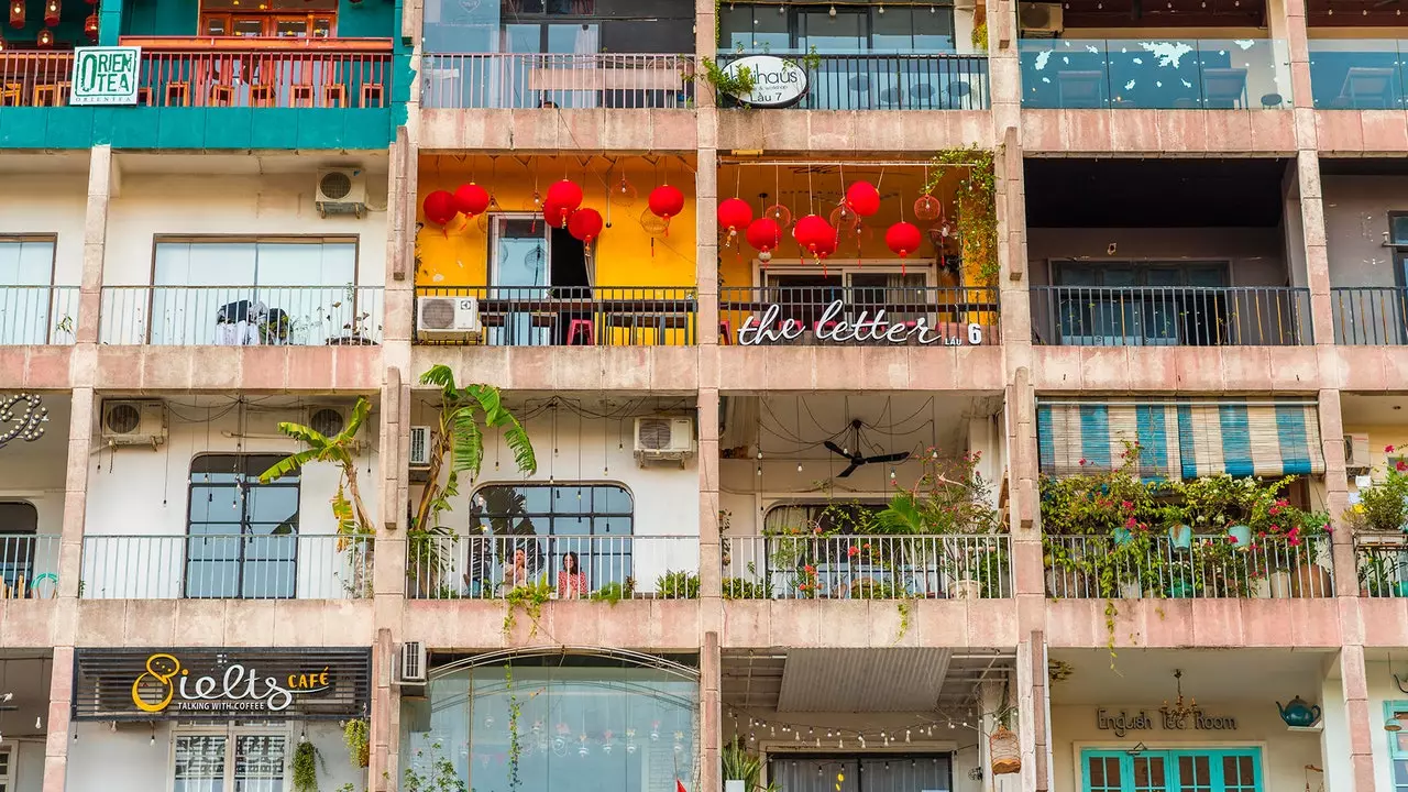 The Cafe Apartment: bangunan cerita Vietnam