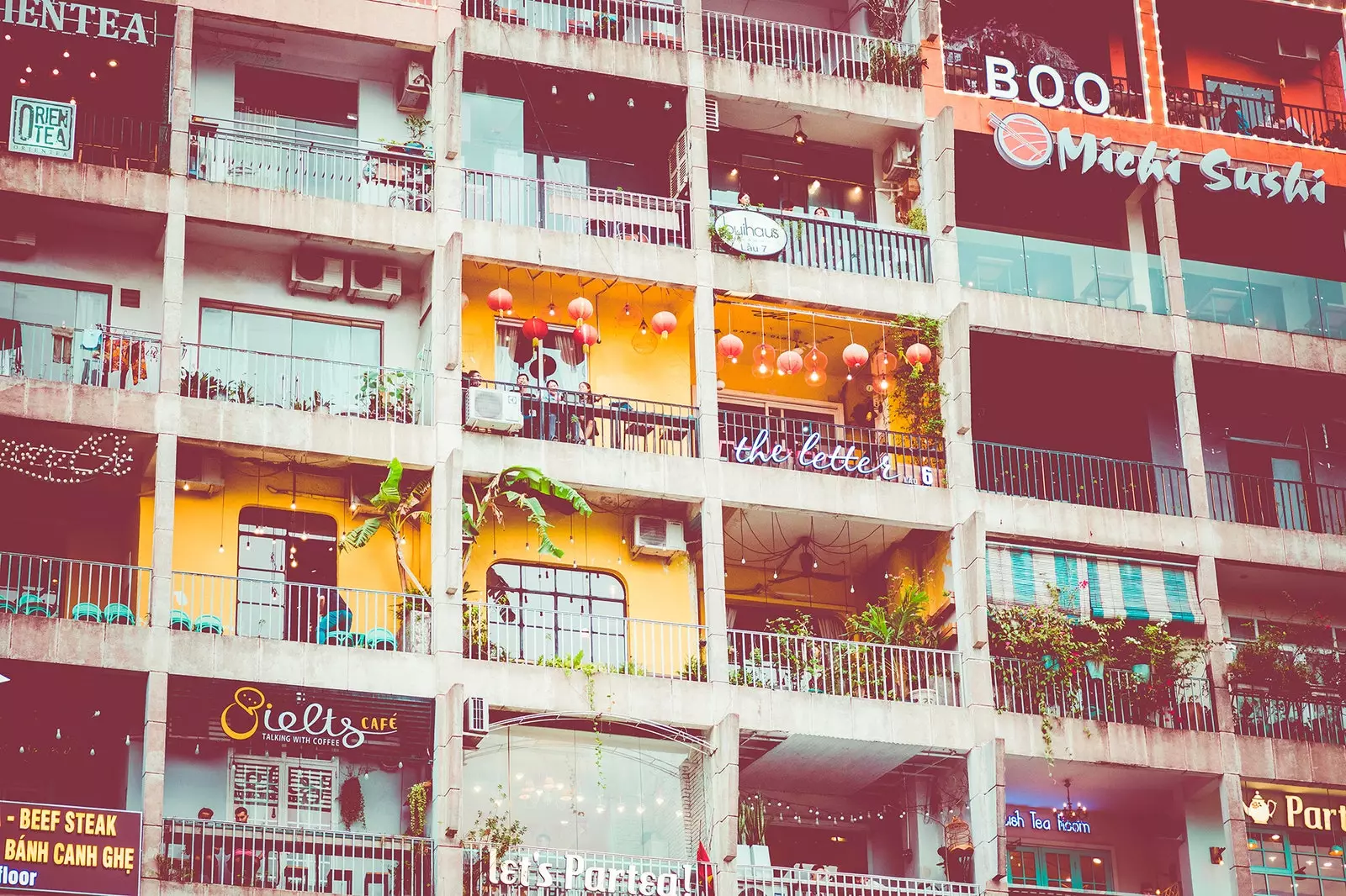 The Cafe Apartment, o edifício mais 'instagramável' de Ho Chi Minh