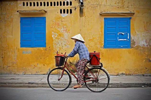 As ruas de Hoi An sempre ativas