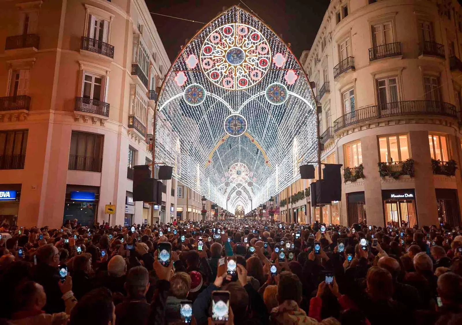 kerstlicht calle larios malaga