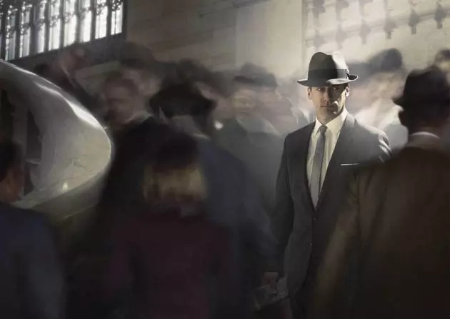 Don Draper 'invaded' at Grand Central Station