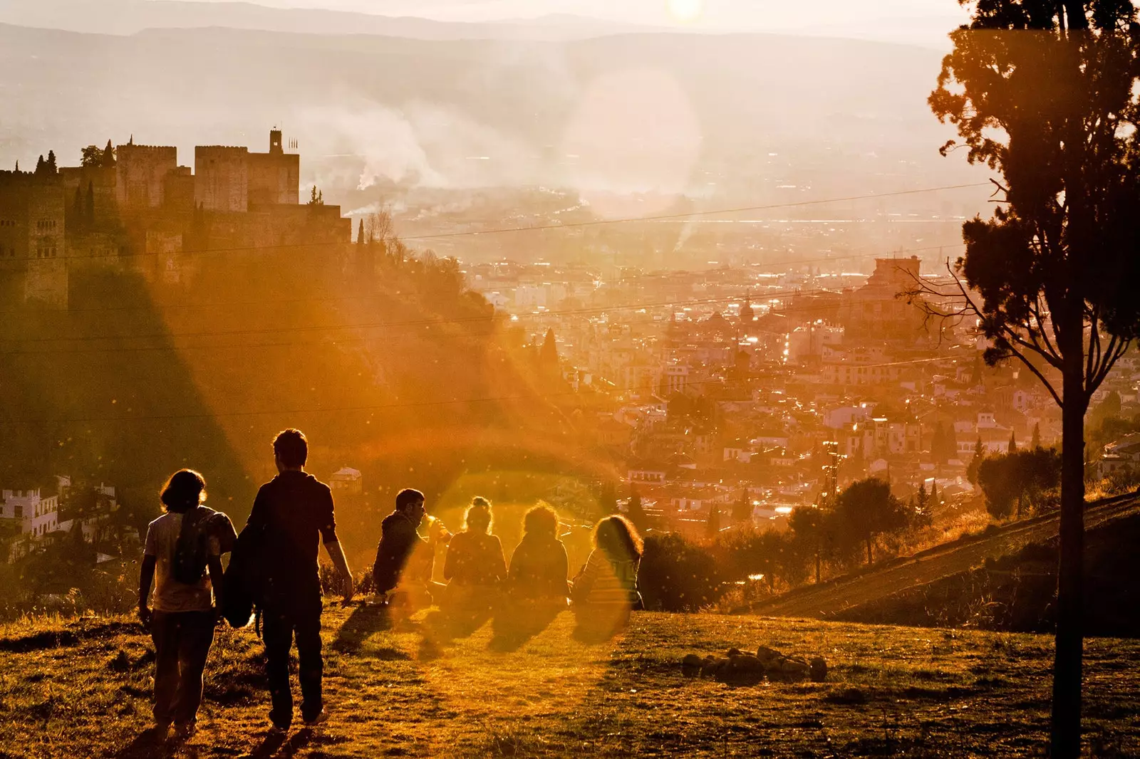 Ηλιοβασίλεμα από το Sacromonte