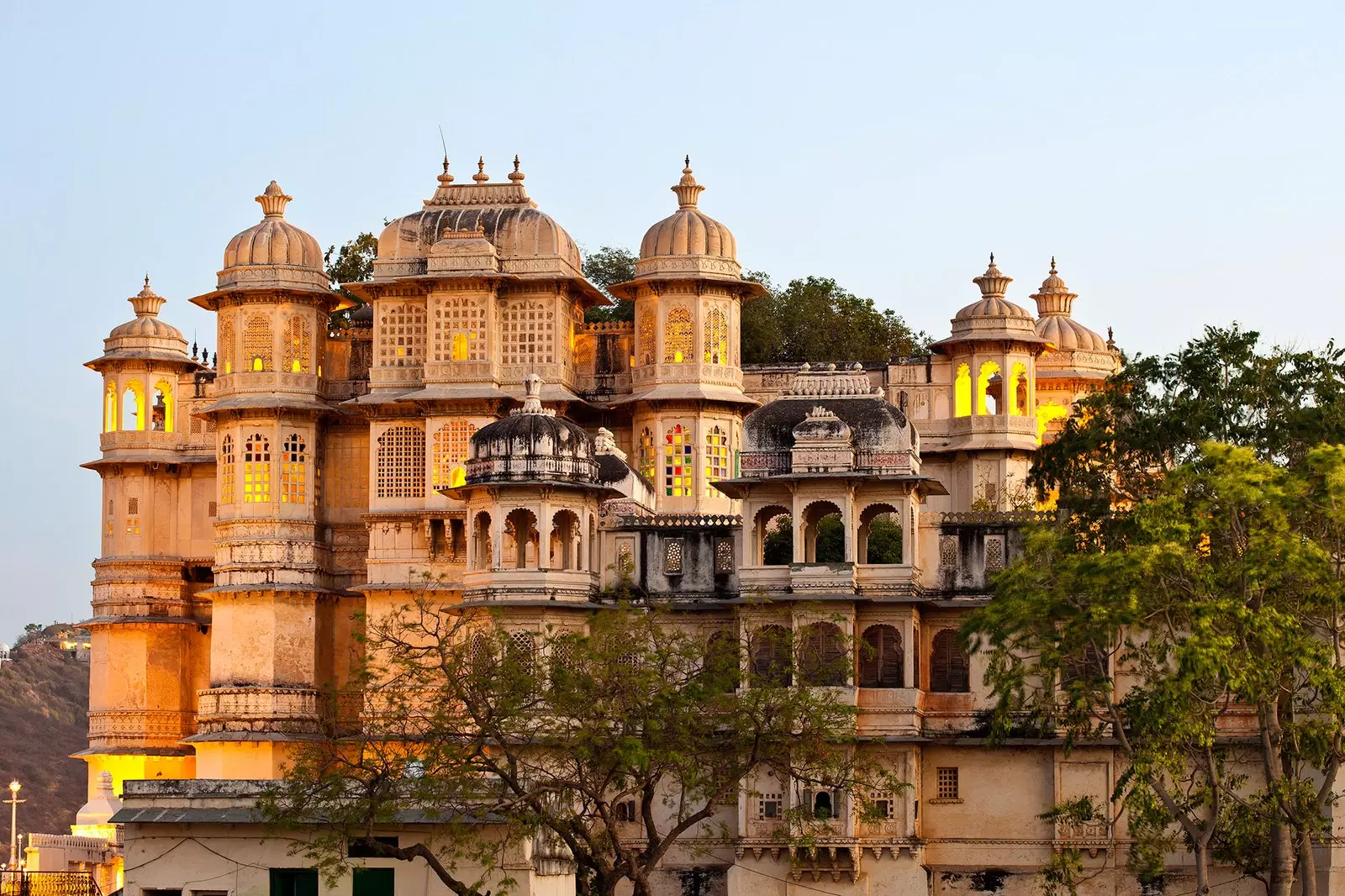 Mestský palác Udaipur