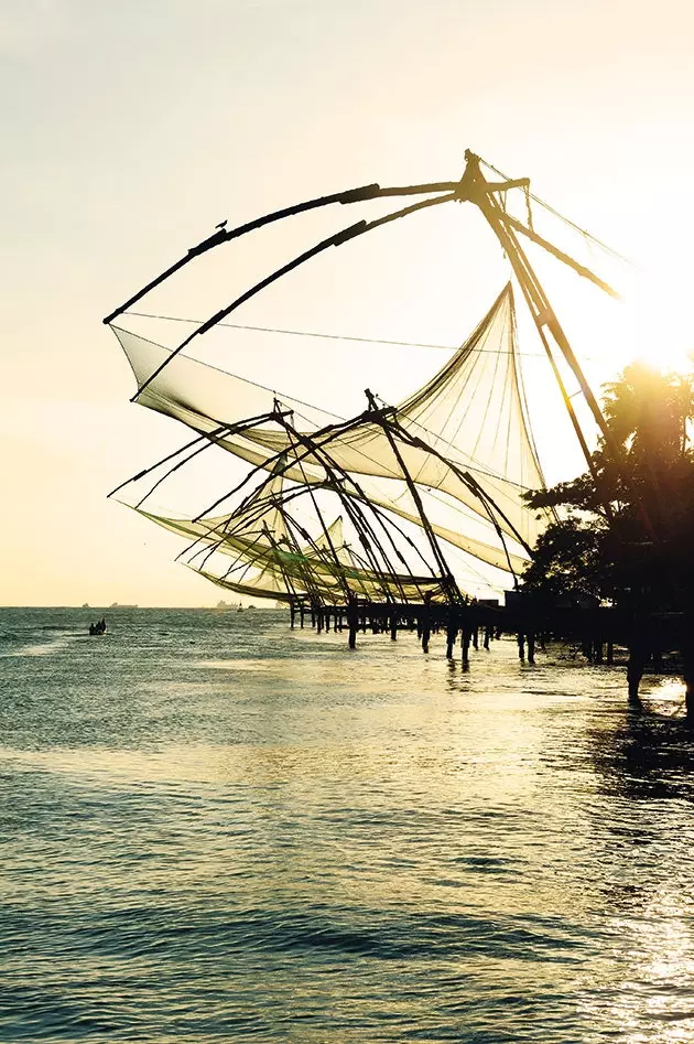 perahu jaring cina