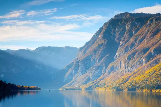 Přírodní koupel v Bohinji