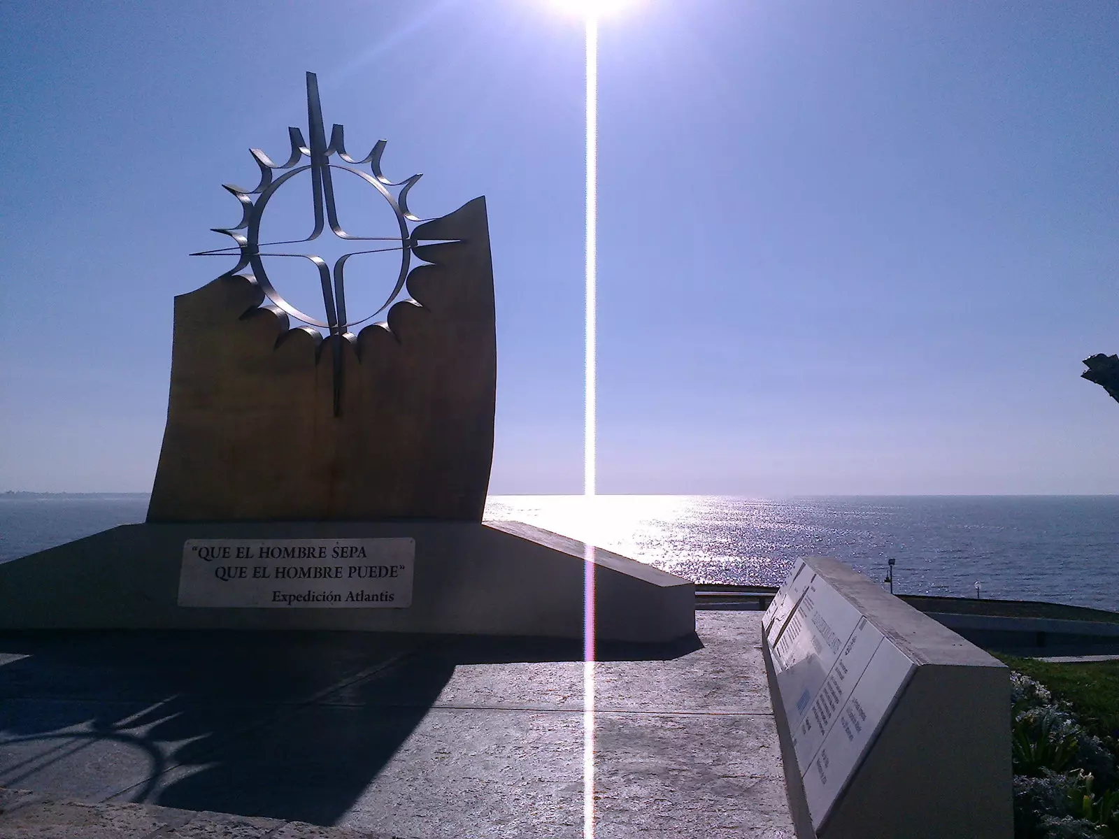 Monument për trap Atlantis Mar del Plata